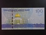TURKMENISTÁN, 100 Manat 2009, BNB. B220a, Pi. 27