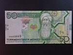 TURKMENISTÁN, 50 Manat 2009, BNB. B219a, Pi. 26