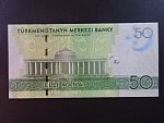 TURKMENISTÁN, 50 Manat 2009, BNB. B219a, Pi. 26