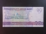 TURKMENISTÁN, 20 Manat 2012, BNB. B225a, Pi. 32