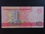 TURKMENISTÁN, 10 Manat 2009, BNB. B217a, Pi. 24