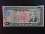 TURKMENISTÁN, 1000 Manat 1995, BNB. B201a, Pi. 8