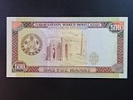 TURKMENISTÁN, 500 Manat 1995, BNB. B107b, Pi. 7