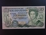 FALKLANDY, 10 Pounds 1986, BNB. B220a, Pi. 14
