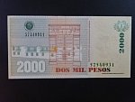 KOLUMBIE, 2000 Pesos 2009 (intro 2010), BNB. B988j, Pi. 457