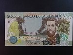 KOLUMBIE, 5000 Pesos 2009, BNB. B989l, Pi. 447