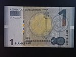 AZERBAJDŽÁN, 1 Manat 2009, BNB. B401a, Pi. 31