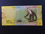 KOSTARIKA, 5000 Colones 2009, BNB. B560a, Pi. 276