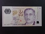 SINGAPUR, 2 Dollars 2017, BNB. B208j, Pi. 46