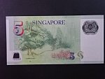 SINGAPUR, 5 Dollars 2013, BNB. B209c, Pi. 47