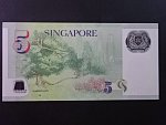 SINGAPUR, 5 Dollars 2010, BNB. B209b, Pi. 47