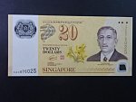 SINGAPUR, 20 Dollars 2007, BNB. B211a