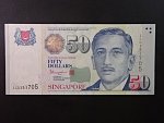 SINGAPUR, 50 Dollars 2014, BNB. B205g, Pi. 49