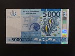 FRANCOUZSKÝ PACIFIK, 5000 Francs 2014, BNB. B107a, Pi. 7