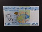 FRANCOUZSKÝ PACIFIK, 5000 Francs 2014, BNB. B107a, Pi. 7