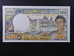 FRANCOUZSKÝ PACIFIK, 500 Francs 2010, BNB. B101g,  Pi. 1