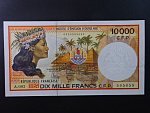 FRANCOUZSKÝ PACIFIK, 10000 Francs 2010, BNB. B104g,  Pi. 4