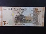 SÝRIE, 200 Syrian Pounds 2009, BNB. B629a, Pi. 114