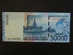 INDONÉZIE, 50000 Rupiah 2005, BNB. B602a, Pi. 145
