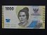ÁZIE - INDONÉZIE, 1000 Rupiah 2022, BNB. B617a