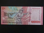 INDONÉZIE, 100000 Rupiah 2022, BNB. B623a