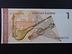 KYRGYSTÁN, 1 Som 1994, BNB. B204a, Pi. 7