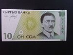 KYRGYSTÁN, 10 Som 1994, BNB. B206a, Pi. 9