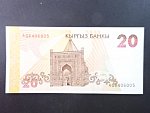 KYRGYSTÁN, 20 Som 1994, BNB. B207a, Pi. 10