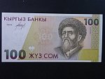 KYRGYSTÁN, 100 Som 1995, BNB. B209a, Pi. 12