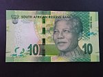 JIŽNÍ AFRIKA, 10 Rand 2015, BNB. B767b, Pi. 138