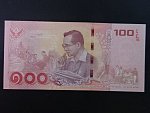 THAJSKO, 100 Baht 2015, BNB. B190a, Pi. 132