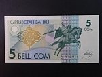 KYRGYSTÁN, 5 Som 1993, BNB. B202a, Pi. 5