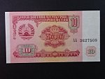 TÁDŽIKISTÁN, 10 Rubles 1994, BNB. B103a, Pi. 3