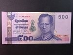THAJSKO, 500 Baht 2001, BNB. B176a, Pi. 107