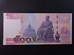 THAJSKO, 500 Baht 2001, BNB. B176b, Pi. 107