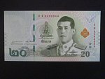 THAJSKO, 20 Baht 2018 dlouhý text, BNB. B193a, Pi. 135