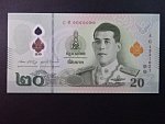 THAJSKO, 20 Baht 2022, BNB. B200b
