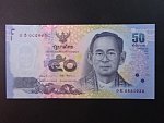 THAJSKO, 50 Baht 2015, BNB. B189a, Pi. 131