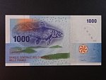 KOMORSKÉ OSTROVY, 1000 Francs 2005, BNB. B307a, Pi. 16