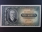 100 Kčs 1945 série PN