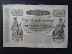 Cassa-Schein, 1000 Gulden 187... Wiener Commissions Bank, W45, odborně restaurovaný