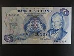 Bank of Scotland, 5 Pounds 1981, BNB. B215k, Pi. 112e