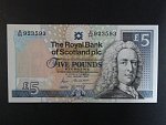 The Royal Bank of Scotland plc, 5 Pounds 1990, BNB. B490b, Pi. 352a