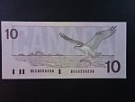 KANADA, 10 Dollars 1989, BNB. B359a, Pi. 96a