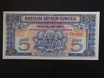 BRITISH ARMED FORCES, 5 Schilling 1948, 2nd series, BNB. B712a, Pi. M20a