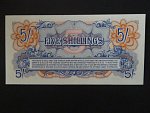 BRITISH ARMED FORCES, 5 Schilling 1948, 2nd series, BNB. B712a, Pi. M20a