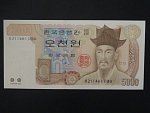 JIŽNÍ KOREA, 5000 Won 2002, BNB. B248a, Pi. 51