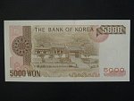 JIŽNÍ KOREA, 5000 Won 2002, BNB. B248a, Pi. 51
