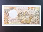 DŽIBUTI, 1000 Francs 1991 mikrotext v rámečku, BNB. B102f