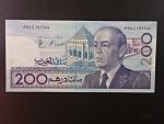 MAROKO, 200 Dirhams 1987, BNB. B507d, Pi. 66